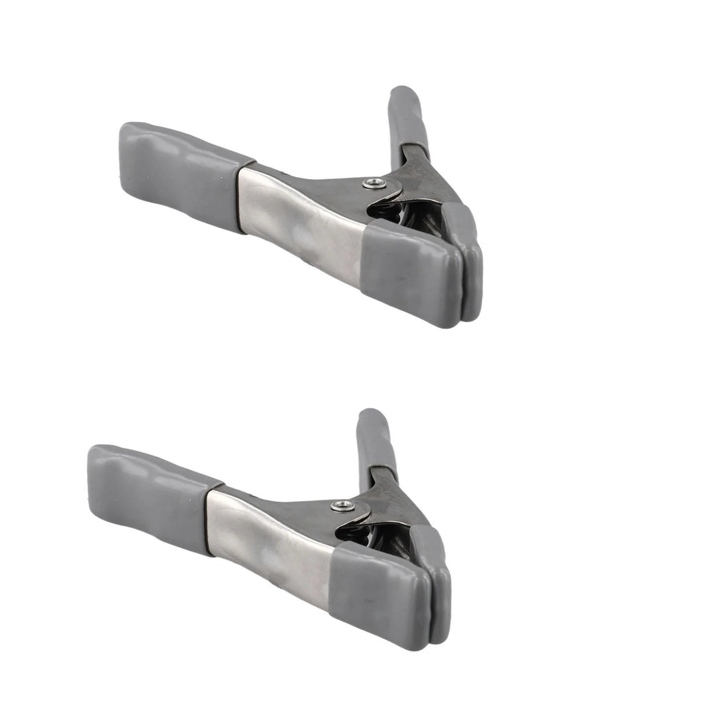 2pcs 4 Inch Spring Clamps for Woodworking Photography Backdrop (N/A)