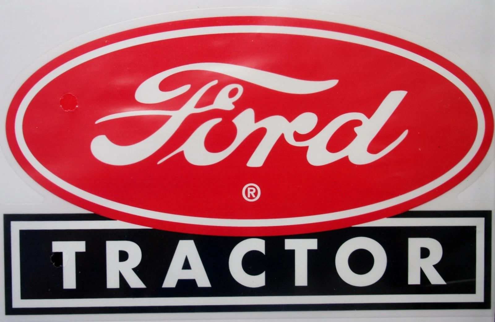 Set of 2 Rear Window Graphics Stickers for Ford Tractor (Farm Script)