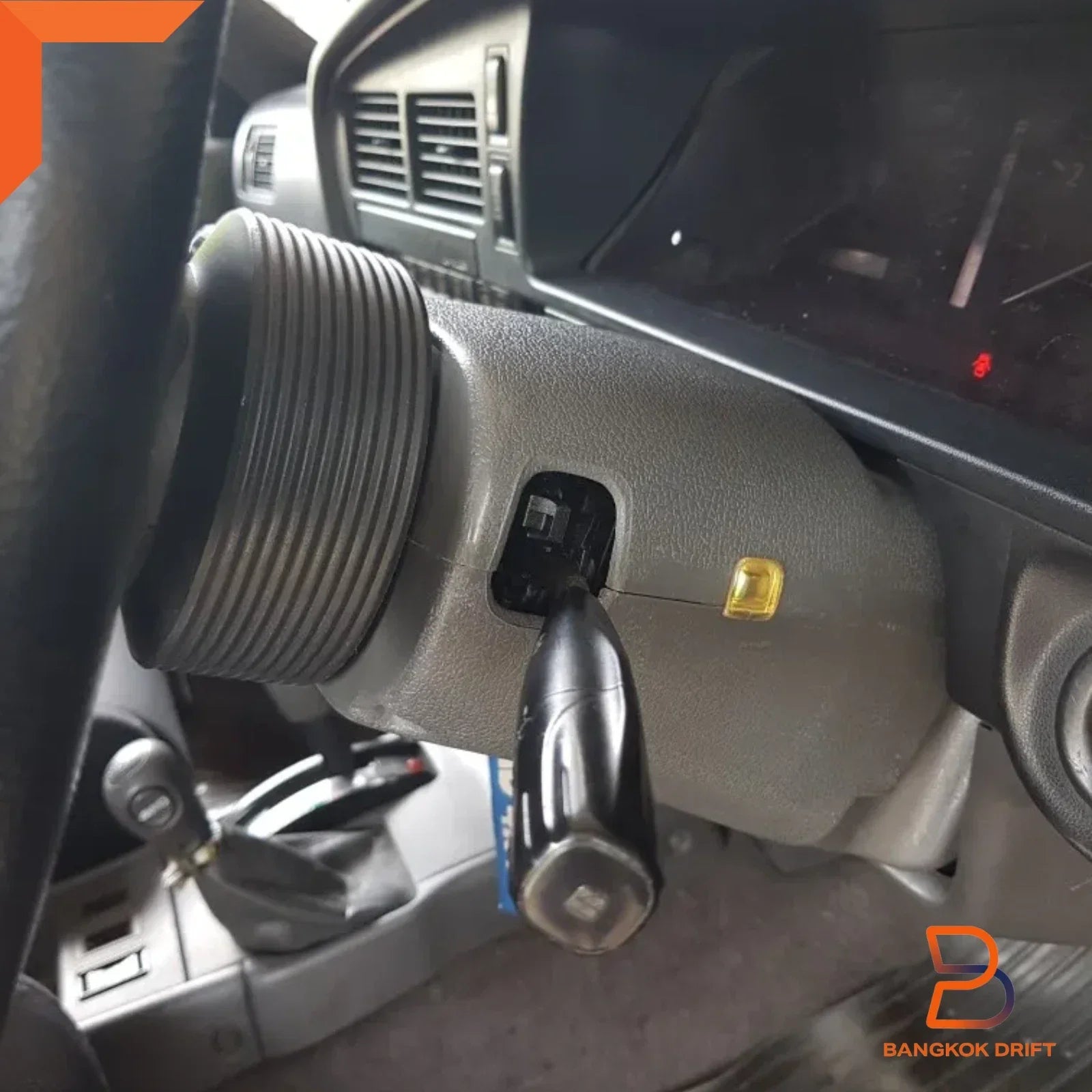 Grey Steering Column Cowl Surround for Toyota Hilux RN105 LN130 (1989-1996)