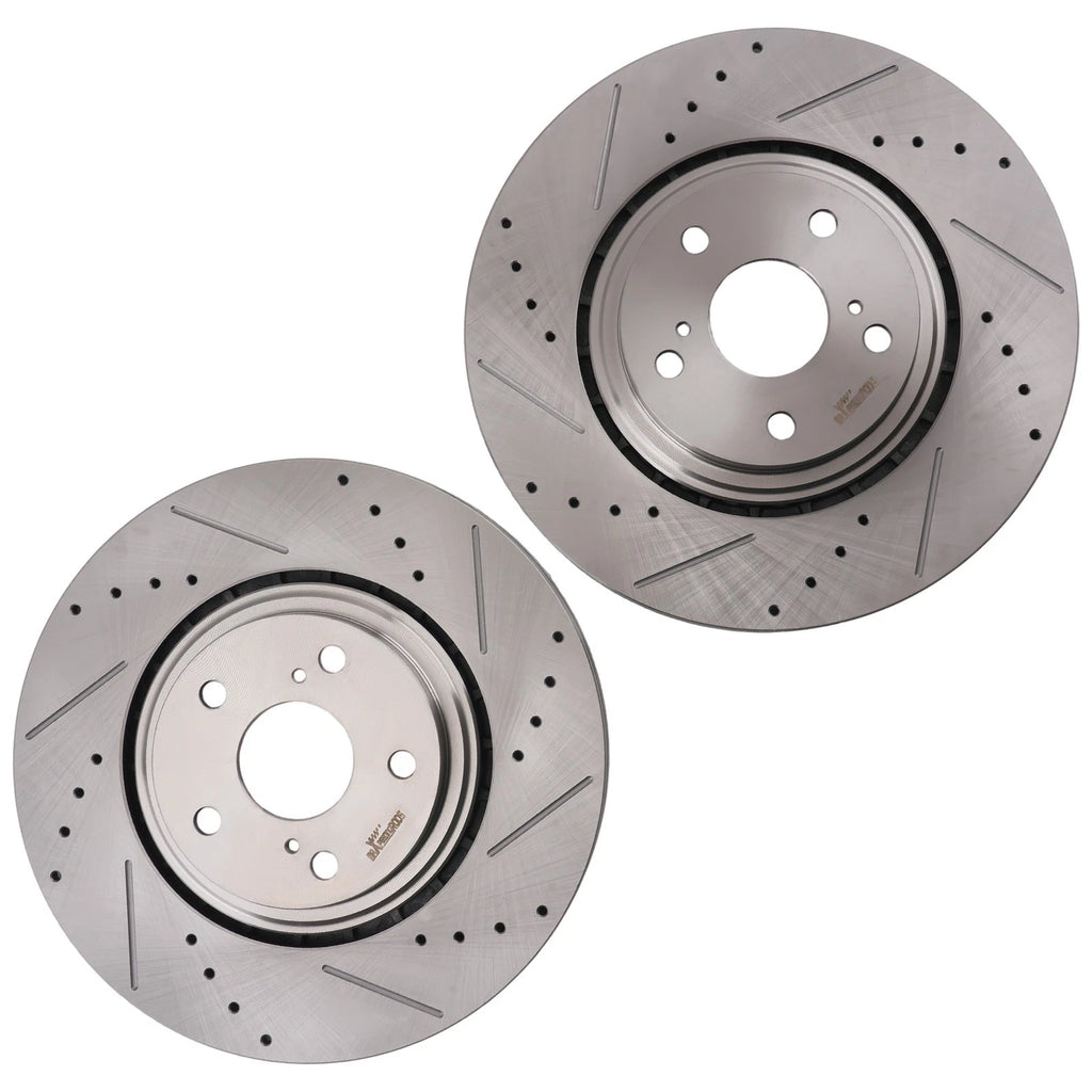 Front Brake Rotors Pair for Lexus NX300 (2018–2021) Toyota Sienna (2011–2020) S31511