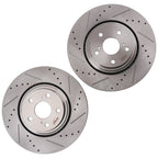Front Brake Rotors Pair for Lexus NX300 (2018–2021) Toyota Sienna (2011–2020) S31511