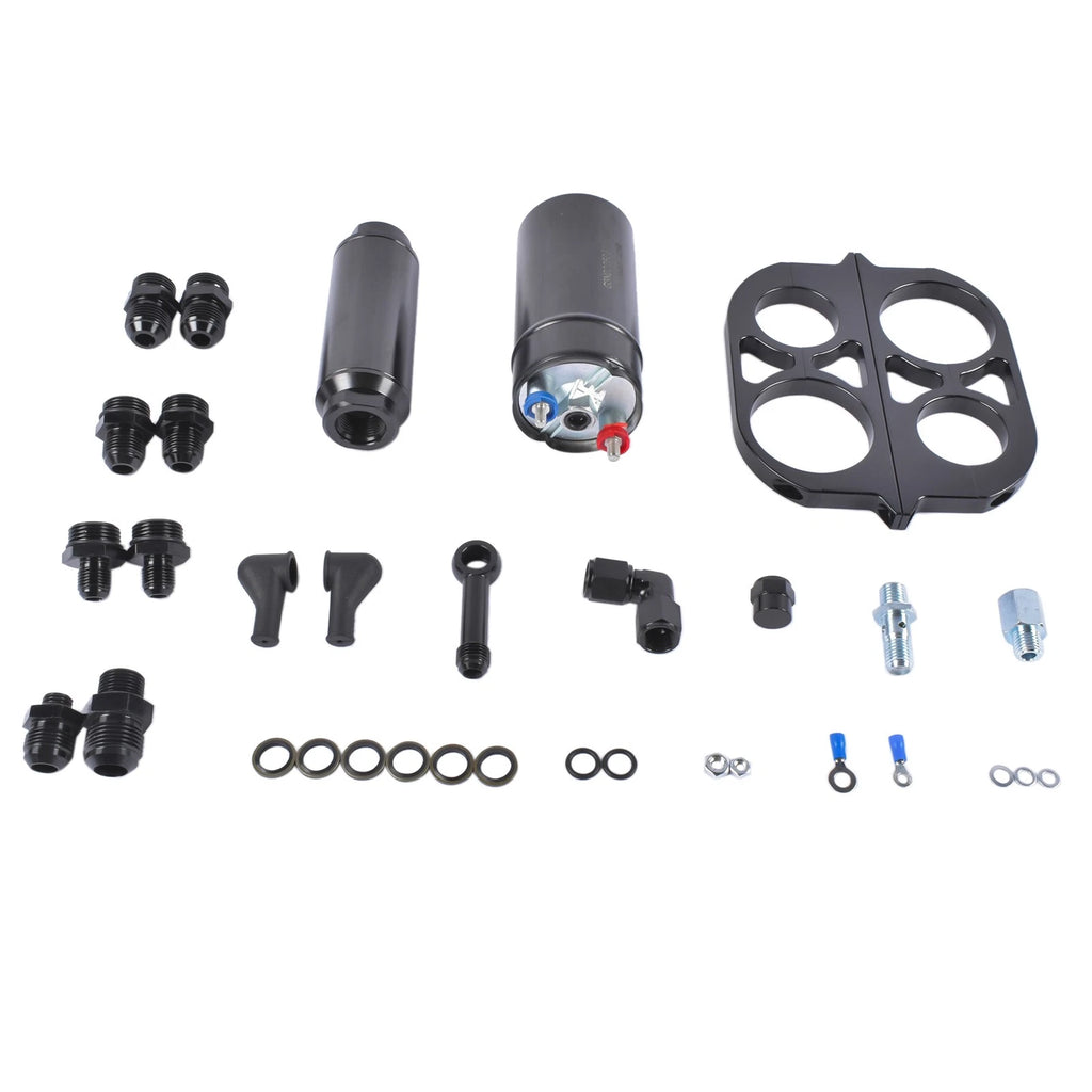 External Fuel Pump with Bracket & Filter for Universal Vehicles (12V)
