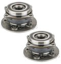 2X Front Wheel Bearing and Hub Assemblies for Mercedes W166 X166