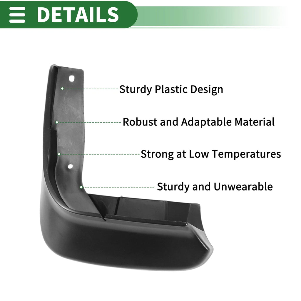 Set of 4 Mud Flaps Splash Guards for Honda Odyssey (2006–2008)