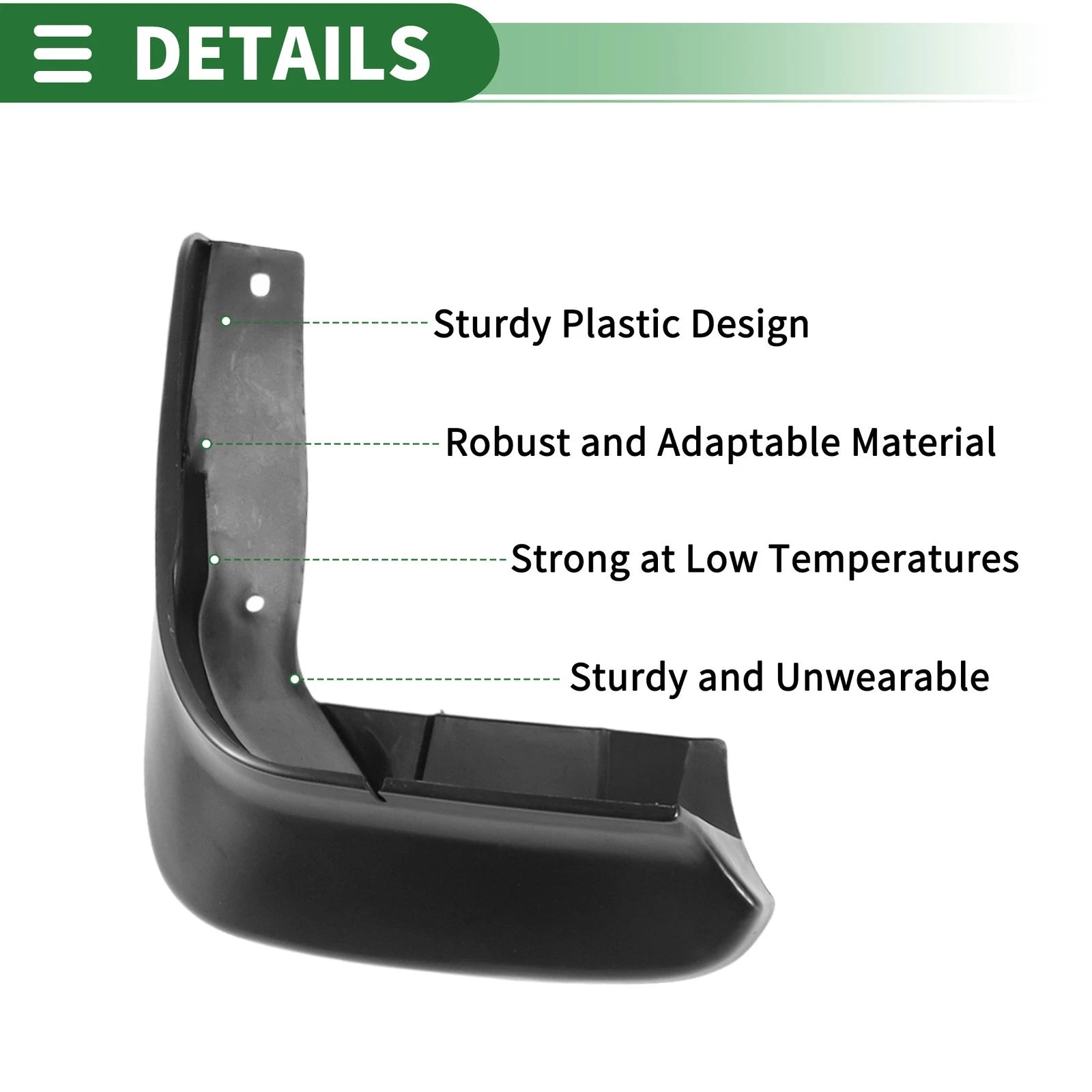 Set of 4 Mud Flaps Splash Guards for Honda Odyssey (2006–2008)