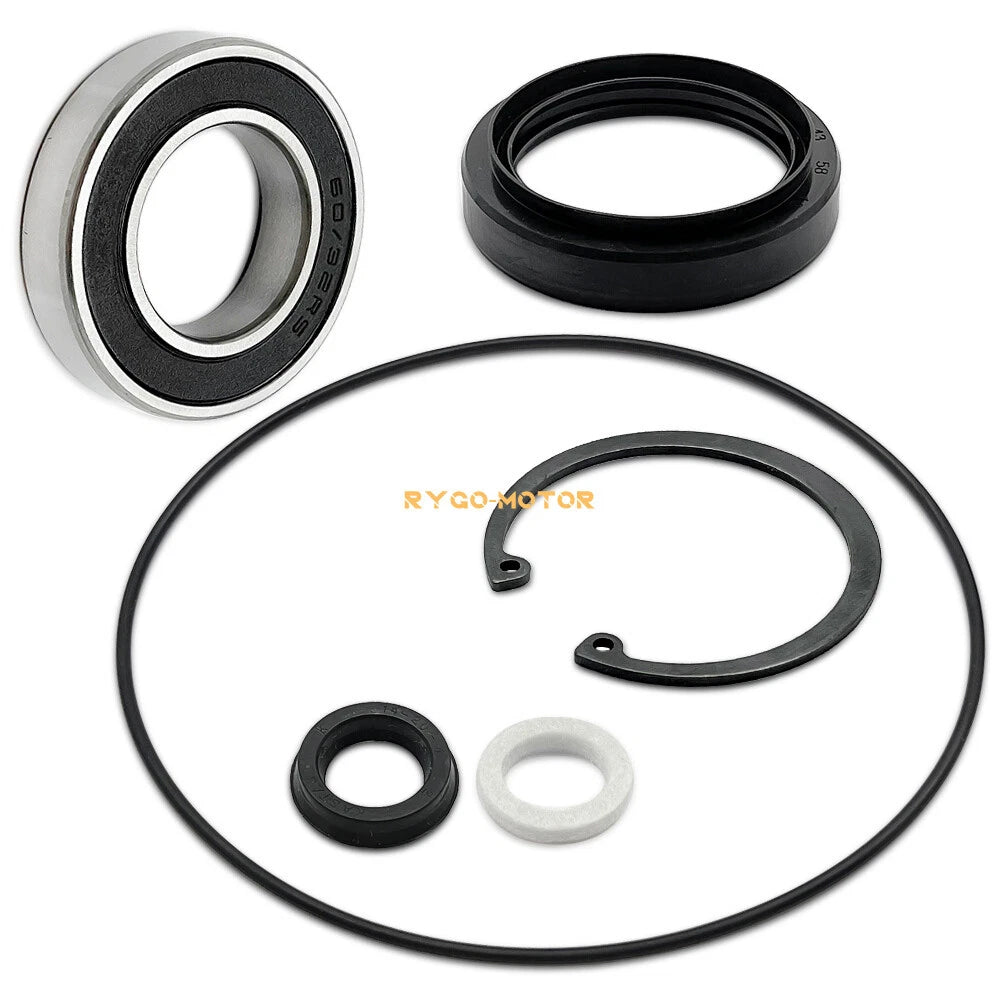 Rear Brake Drum Shoes Bearing Seals Kit for Honda Sportrax 250 TRX250EX (2001–2008)
