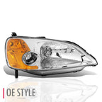 OE Style Front Driving Headlight for Honda Civic (2001–2003) HO2503116