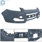 Front Bumper Cover for Ford Escape (2013–2016) with Park Assist, Primed