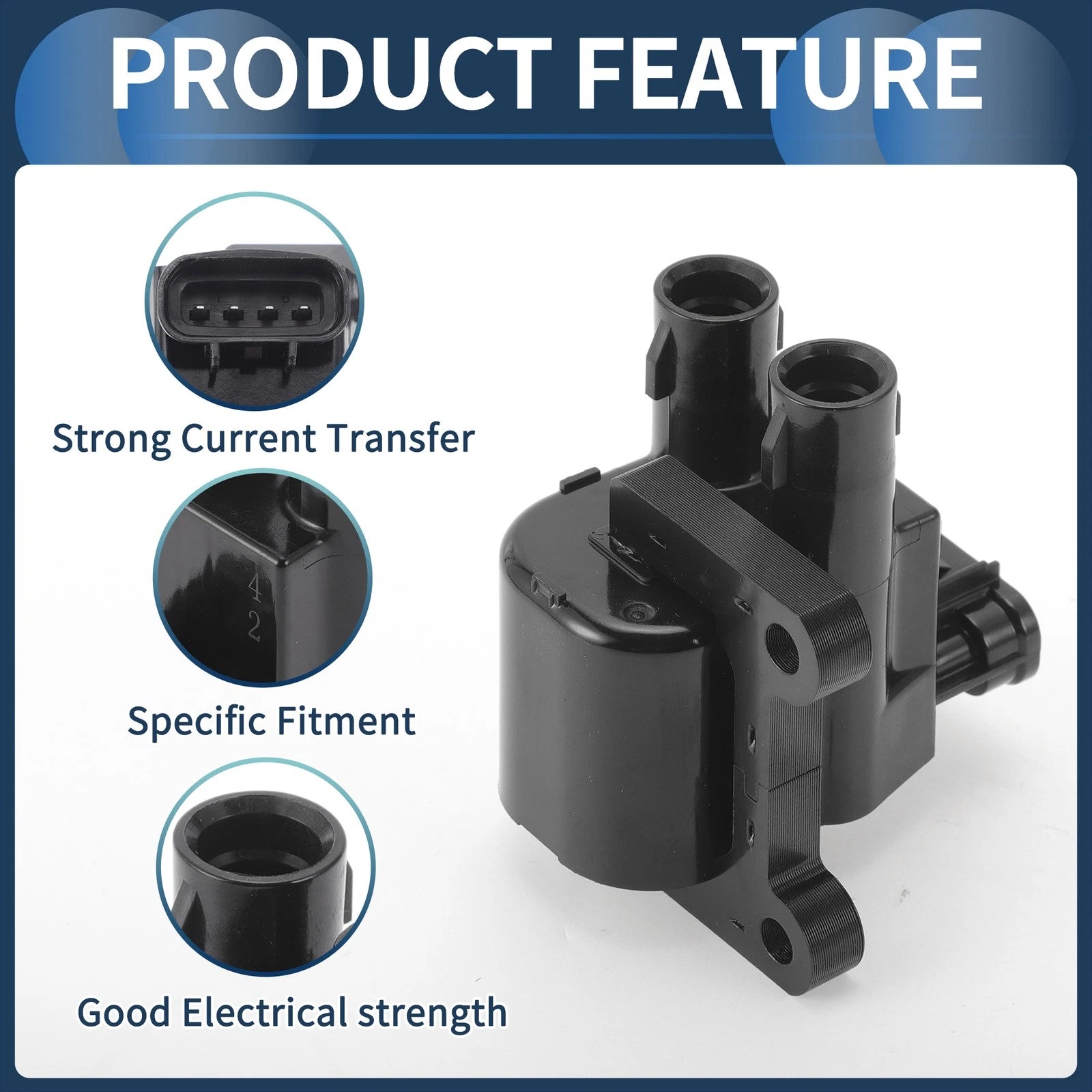Ignition Coil Pack No. 9091902224 for Chevy Prizm 1.8L L4 (1998–1999)