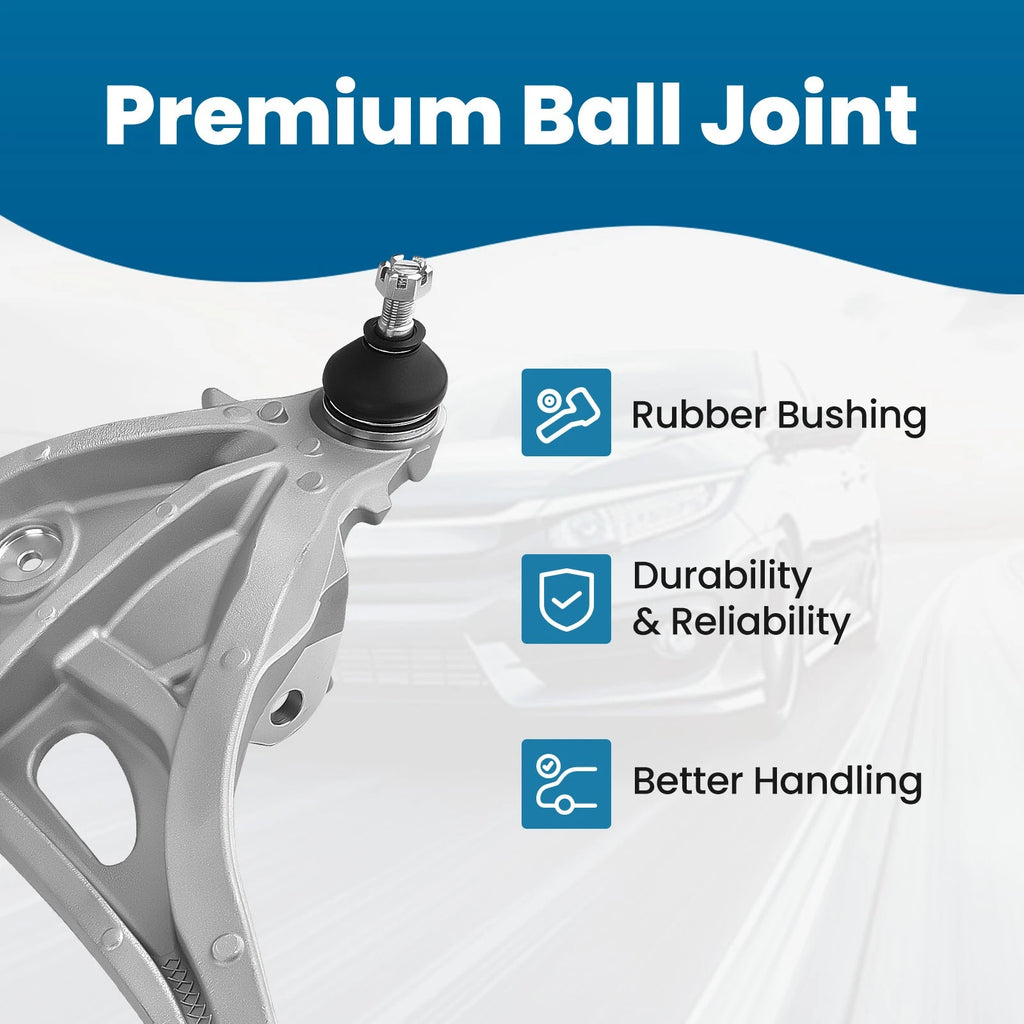 Set of 2 Front Lower Control Arm Ball Joints for Ford F-150 (2004–2008)