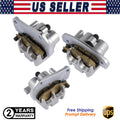 Set of 2 Front & Rear Brake Calipers with Pads for Can-Am Commander 800 (2011–2020)