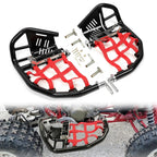 Nerf Bars for Honda TRX 400EX 400X (2000–2009) - Pro Peg Black Red Nets