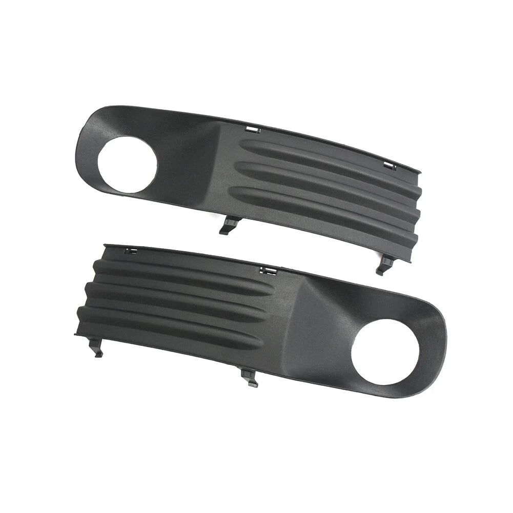 2X Front Bumper Fog Light Grille Cover for VW Transporter T5 (2003–2010)