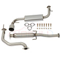 4" Rolled Muffler Tip for Honda CRX CR-X (1988–1991) Stainless Exhaust