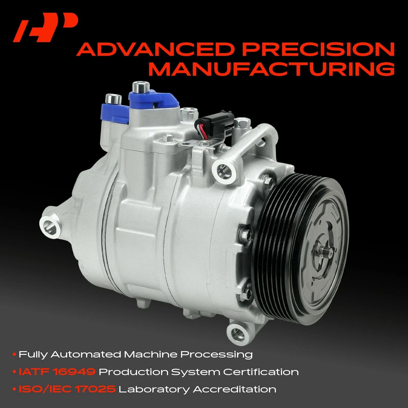 A/C Compressor with Clutch for BMW 535i E60 F10 (2008-2010)