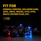 LED Rock Lights for Jeep (Offroad Truck, ATV, UTV, Boat)