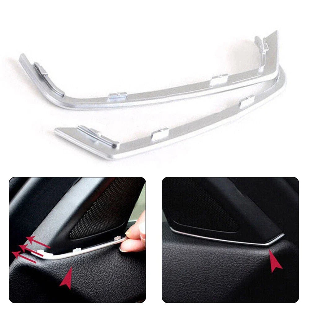 Front Door A-pillar Tweeter Gap Cover Trim for BMW 5 Series (2011–2013)