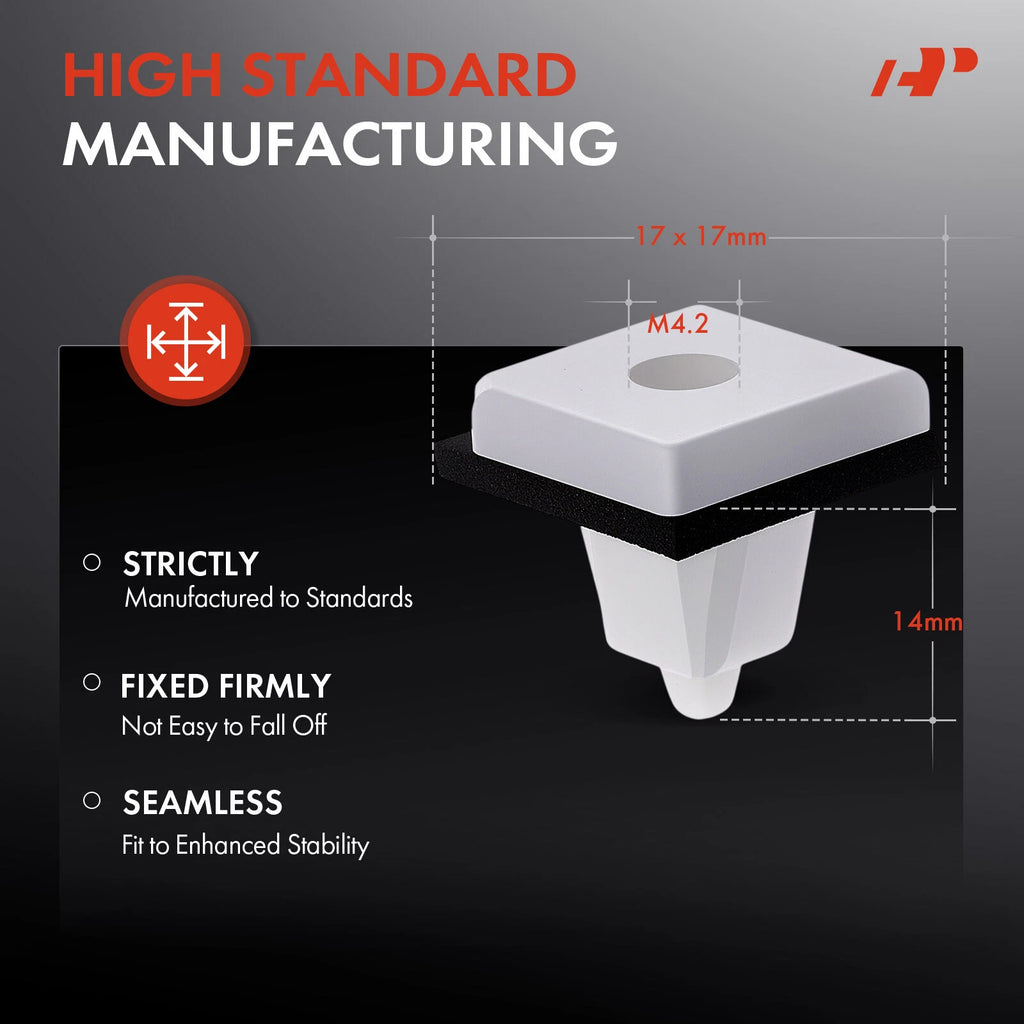 30Pcs Fender Bumper Moulding Clips for Hyundai