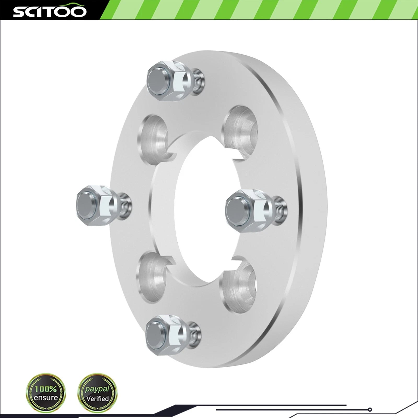 2Pcs Wheel Spacers 4x110 to 4x137 3/4" 10x1.25 for Bombardier Quest Traxter 500 (2000–2023)