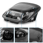 Projector Matte Black Headlights for Chevy Corvette (1997-2004)