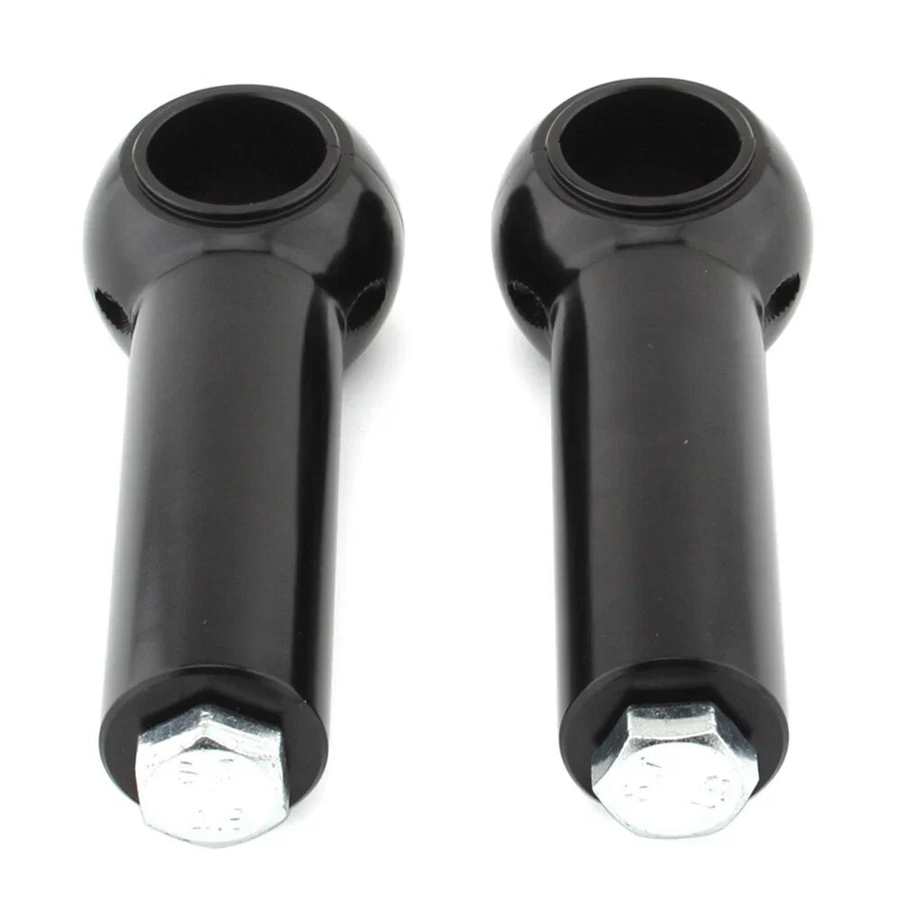 4" Handlebar Clamp Riser for Harley Davidson Cruisers  - Pair