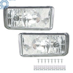 2X Front Bumper Fog Lights for Chevy Silverado 1500 2500 (2007–2013)
