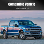 Chrome Steel Front Bumper for Ford F-150 (2018–2020)