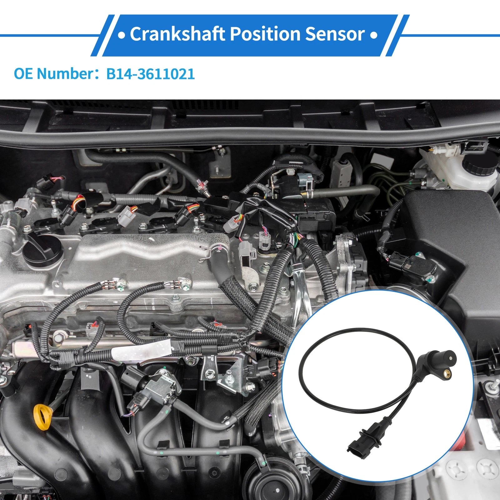 Crankshaft Position Sensor for BMW E46 (1998–2005) No.B14-3611021