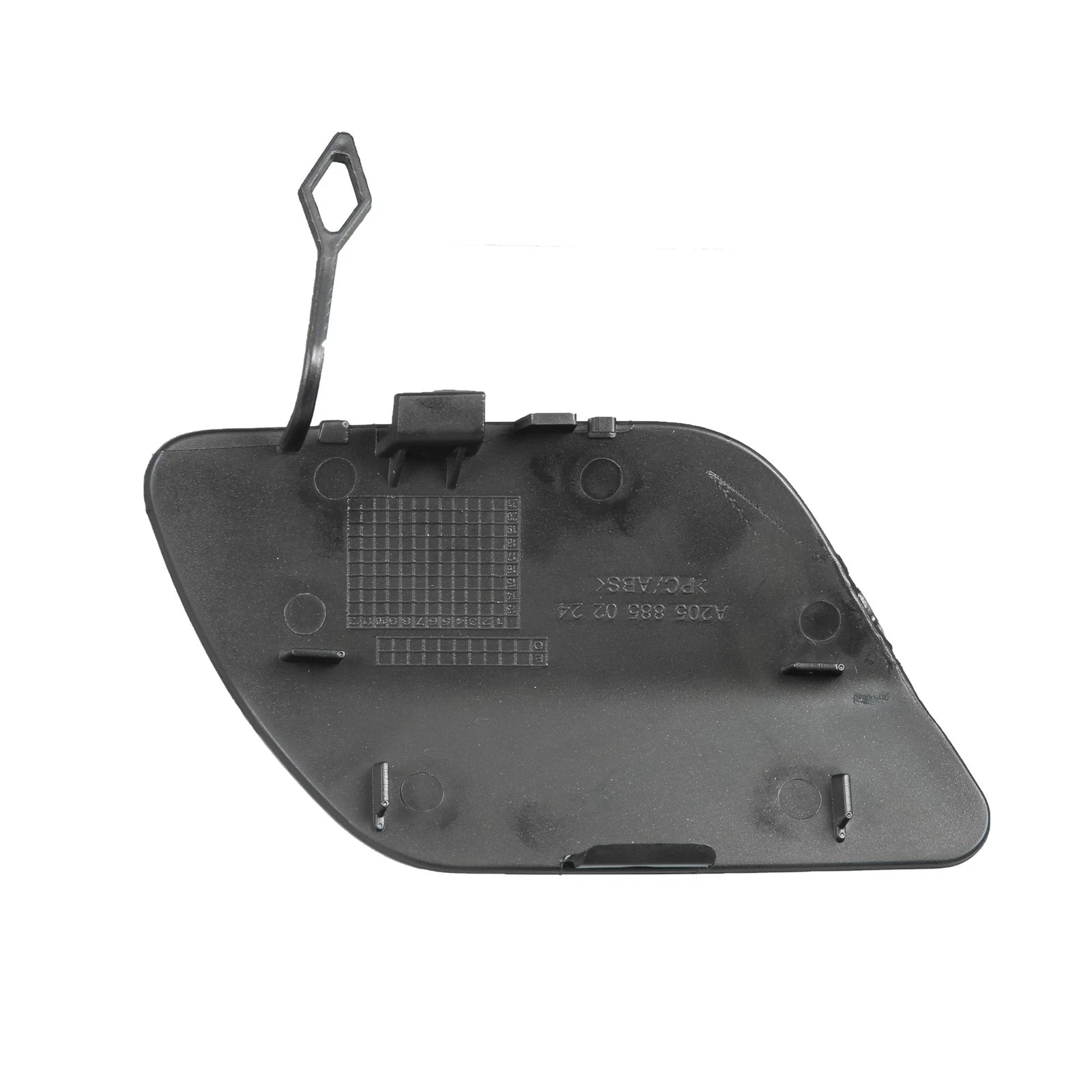 Rear Bumper Tow Hook Cover 2058850224 for Mercedes-Benz C300 C400 (2015) Black