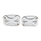 Chrome Front Brake Master Cylinder Cover Cap for Harley Electra Glide (2007–2023)