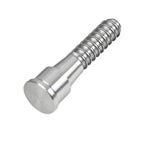 Bevel Gear Chuck Screw for Wood Lathe Tools (3.75 Inch, 54mm Flat Head)