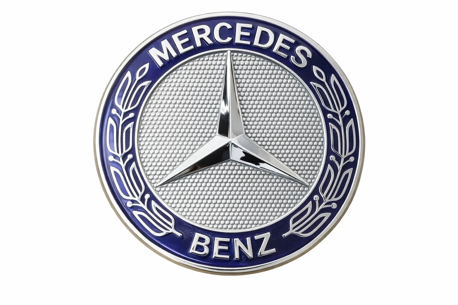 Genuine OEM Hood Emblem for Mercedes-Benz 450SL, 450SLC, SL500, SL600 (1972–1989) 9018100018