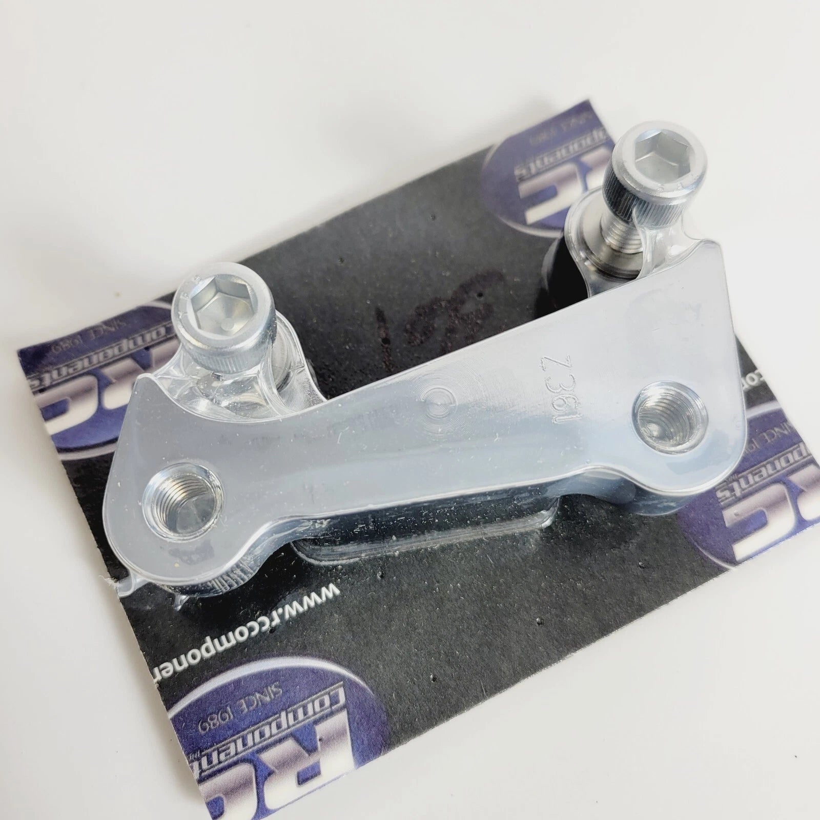 Caliper Mount for Harley Touring (2000–2007) - Front Left - Chrome - 13"