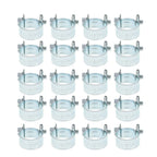 Set of 20 Fuel Injection Hose Clamps for Auto (Various Models)