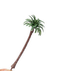 20pcs Coconut Palm Model Trees for Miniature Dioramas