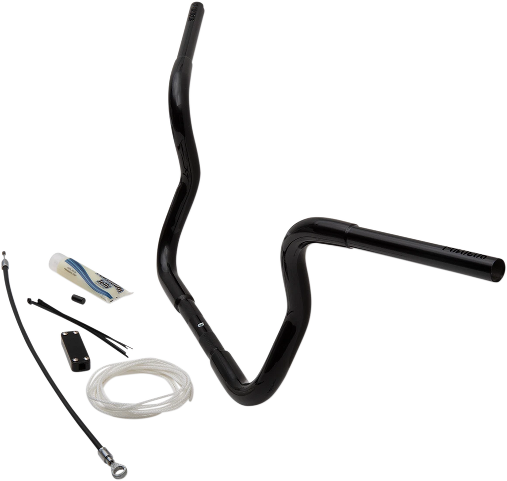 1-1/4" EZ Install Round Top Handlebar Kit for Harley (2014–2023) - Black