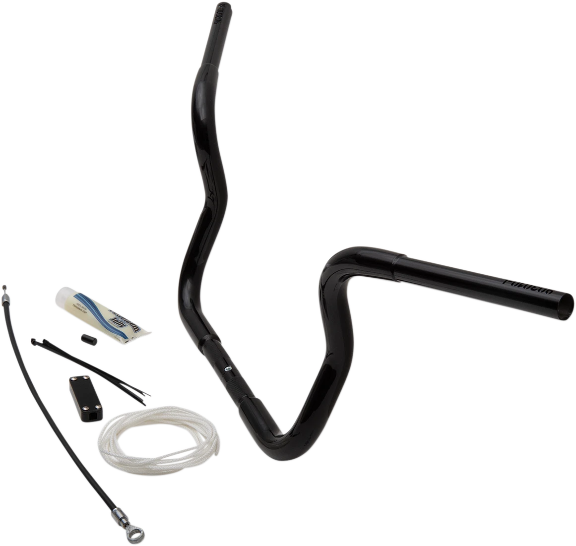 1-1/4" EZ Install Round Top Handlebar Kit for Harley (2014–2023) - Black