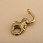 Lightweight Brass Snap Shackle for Secure Attachment (42g)