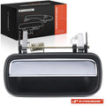 Black Chrome Rear Left Exterior Door Handle for Toyota Tacoma (2001–2004)