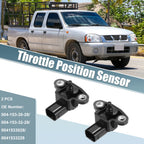 2X Throttle Position Sensor No. 004-153-30-28 for Mercedes-Benz ML350 