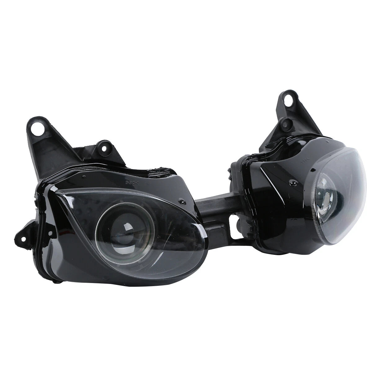 Headlight Assembly & Fairing Stay Bracket for Kawasaki Ninja ZX6R (2007–2008)