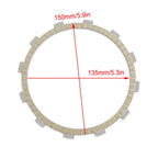 Clutch Friction Plate Kit for Suzuki GSX1300RR Hayabusa (2022–2024)