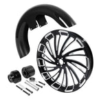 21" Front Wheel Rim for Harley Touring (2008–2013) - Single Disc Hub Fender