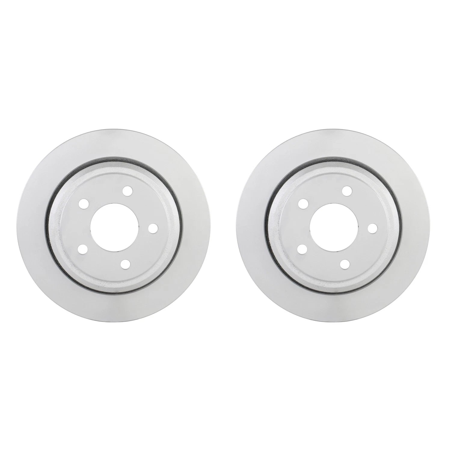 Set of 2 Bosch QuietCast Rear Disc Brake Rotors for Ford Ranger (2010–2011)