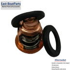 162°F Thermostat for Honda Outboard (25-130 HP, 19300-ZV5-043)
