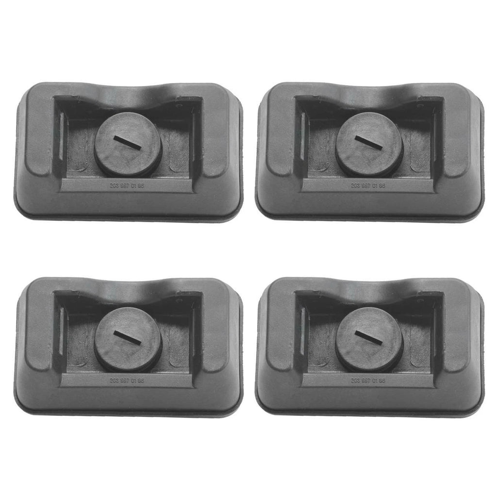 Set of 4 Jack Lift Pads for Mercedes Benz W203 W209 W211 R171 (2000–2009)
