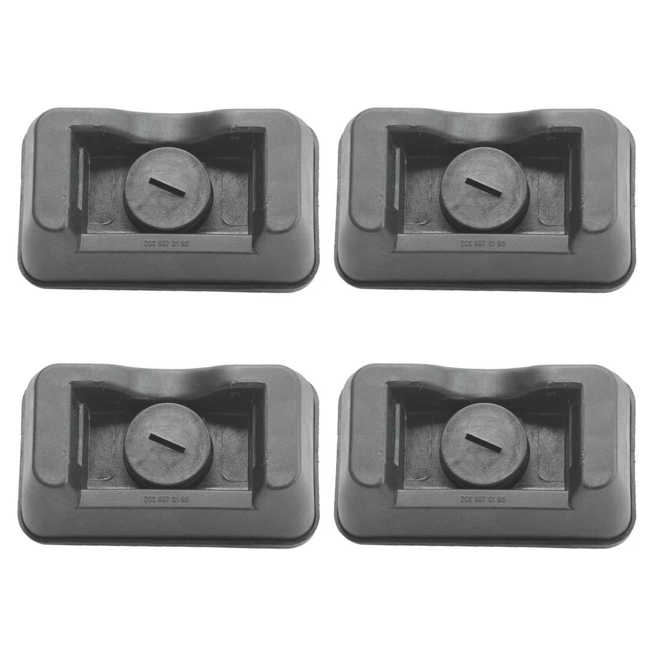 Set of 4 Jack Lift Pads for Mercedes Benz W203 W209 W211 R171 (2000–2009)