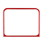 GPS Navigation Panel Cover Trim for Jeep Wrangler JL Gladiator JT (2018–2023) Carbon Red