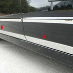 Rocker Panel Molding Chrome Luxury FX for Nissan Altima (2007–2012)