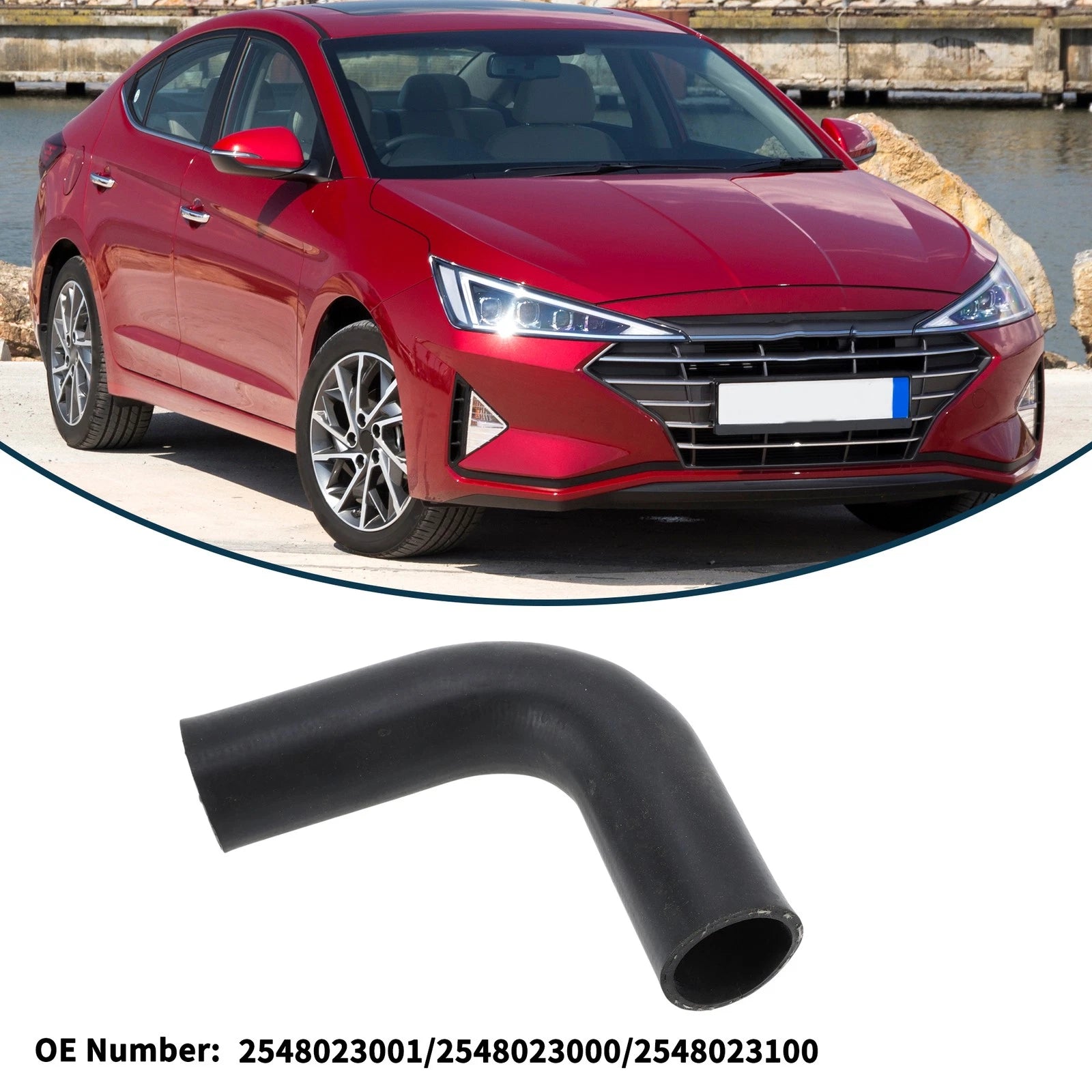 Radiator Hose No. 2548023001 for Hyundai Elantra (1999–2012)